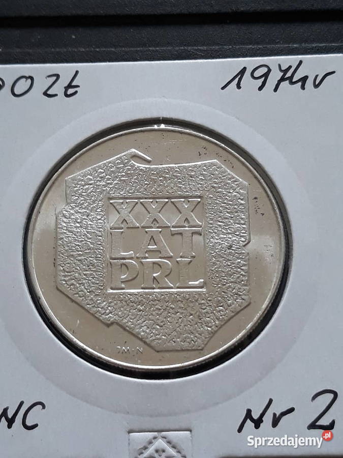 XXX lat PRLu 1974 r 2 mennicze wielkopolskie Konin