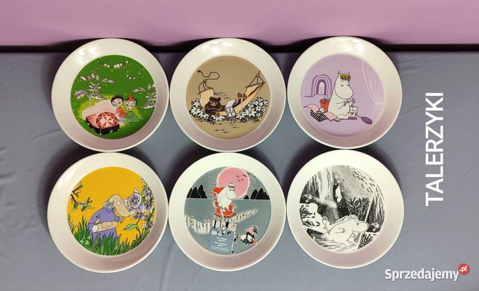 MUMINKI kubek nowy z naklejką Moomin Arabia małopolskie Jasień