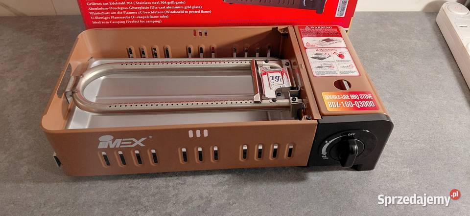 Kuchenka i Grill Gazowy 2w1 IMEX BDZQ3000 Kutno
