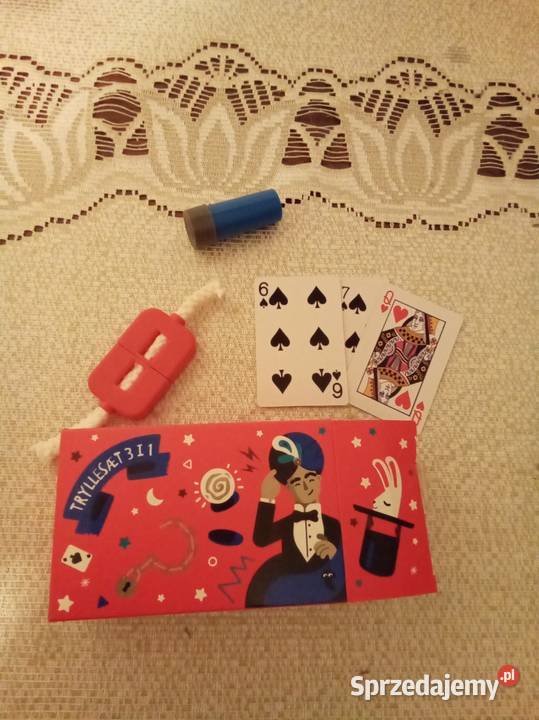 Zestaw iluzjonisty dzieci Warszawa sprzedam