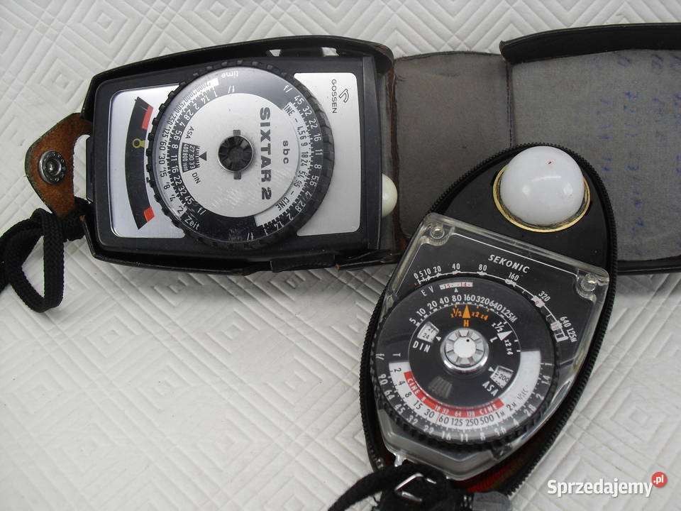 ŚWIATŁOMIERZE GOSSEN niemieckie Bielawa sprzedam