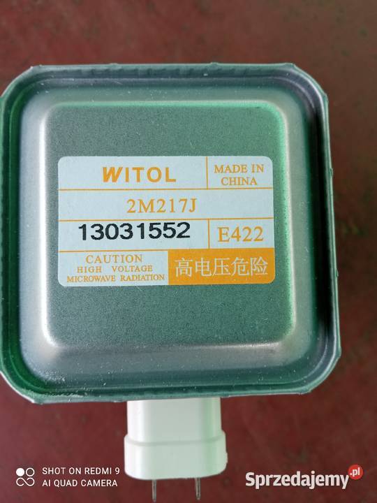 Sprzedam magnetron WITOL 2M217J E422 Chorzów