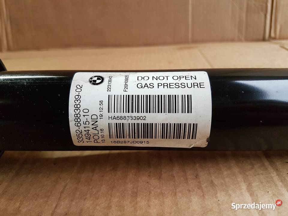 BMW 1 120 F20 f21 LIFT amortyzator zawieszenia Legnica