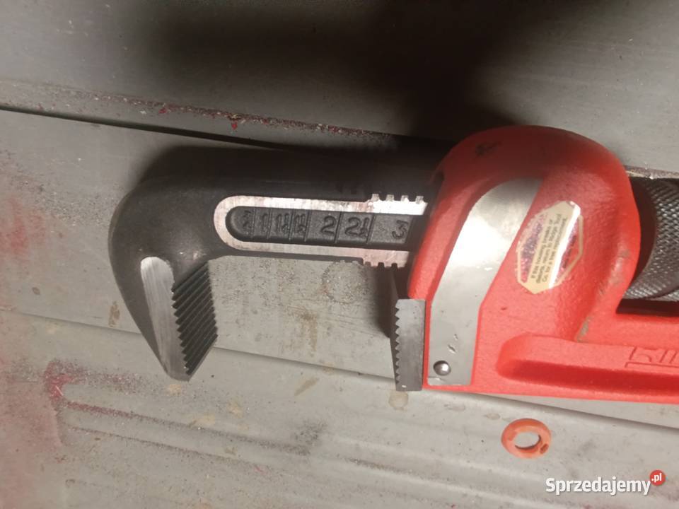 Klucz prosty żaba Ridgid wielkopolskie Książ Wielkopolski