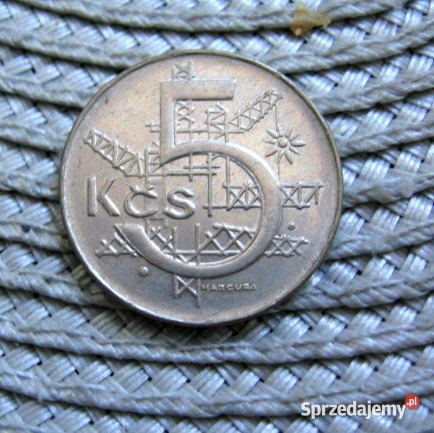 Czechosłowacja 5 Koron 1991r Kalisz