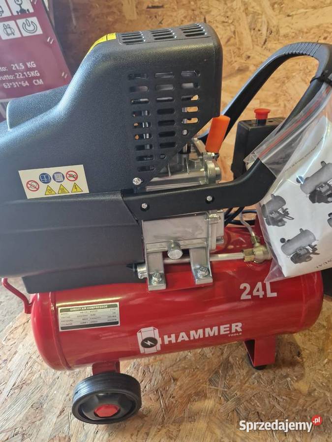 Kompresor olejowy Hammer Tools HM142 24 l Głogowa