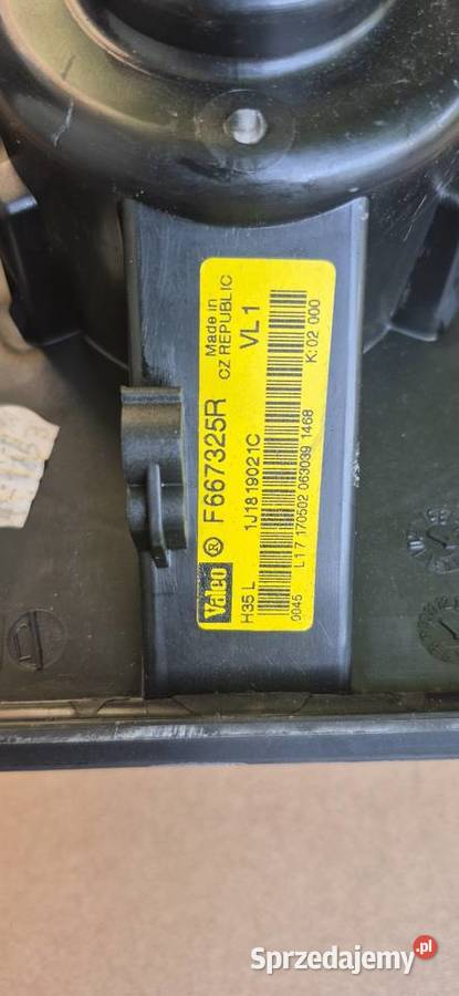 Wentylator wiatrak nawiewu Vw Golf 4 IV Bora Rok produkcji 2002 Słupsk