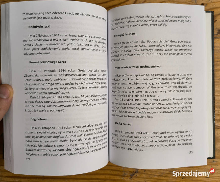 Stygmatyczka i mistyczka Greta Ganseforth Olczyk Sosnowiec