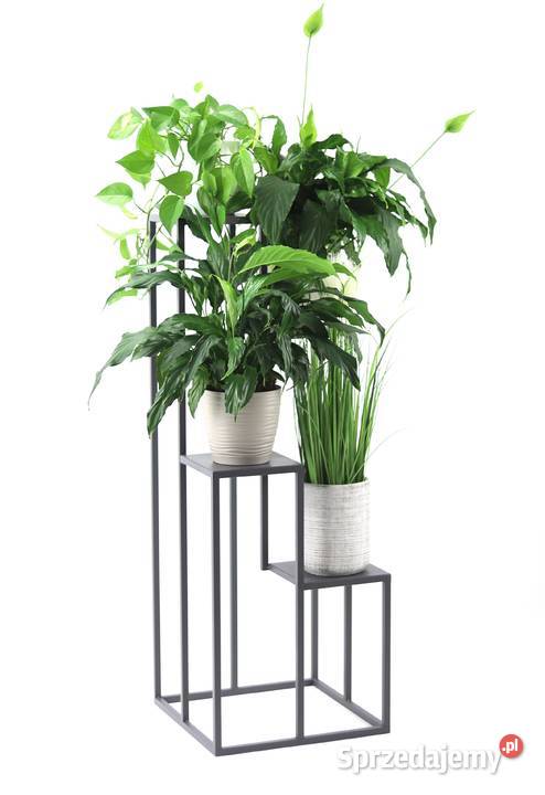 Kwietnik Metalowy Stojak na cztery kwiaty 112 mazowieckie Sobienie-Jeziory sprzedam