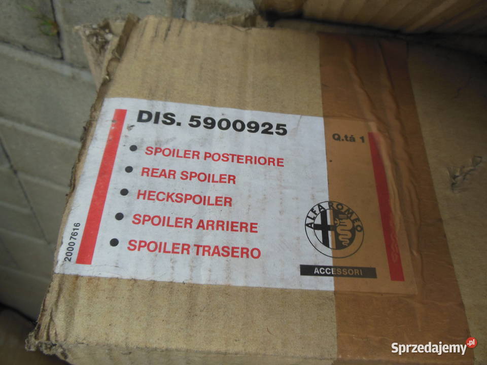SPOILER KLAPY LOTKA 5 900 925 ALFA ROMEO 156 Kozy sprzedam