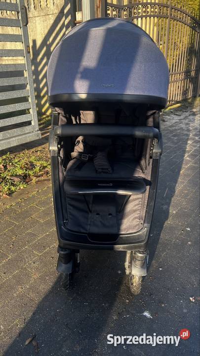 Wózek spacerowy Espiro Sonic Air 2023 graphite Regulowany podnóżek Łódź