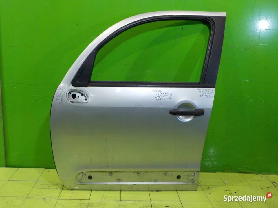 CITROEN C3 PICASSO 16 HDI 09r 5D drzwi lewe Części samochodowe mazowieckie Suków sprzedam