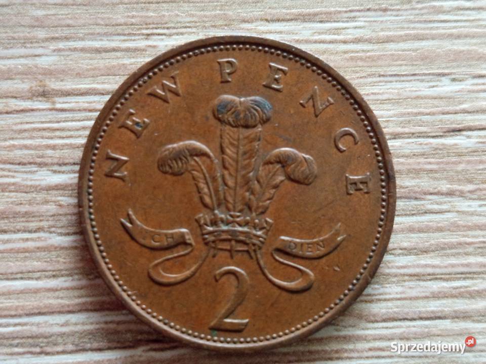 Moneta 2 Pence 1980 Gdańsk