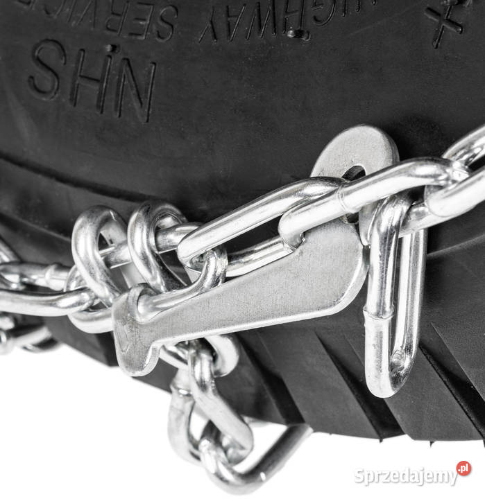 ŁAŃCUCHY ŚNIEGOWE NA KOŁA 18 DO TRAKTORKA 18x65 Części i akcesoria wielkopolskie Opalenica