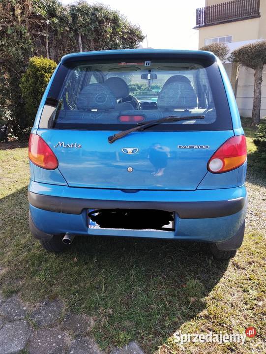 Daewoo Matiz samochód ładnie utrzymany 2000 śląskie Racibórz