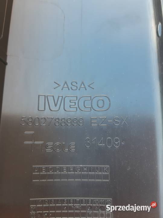 IVECO SWAY OSŁONA SŁUPKA LISTWA SZYBY 5802788999 Trzciel