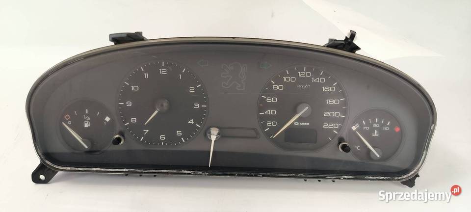 LICZNIK ZEGAR PEUGEOT 406 9617355280F osobowe kujawsko-pomorskie