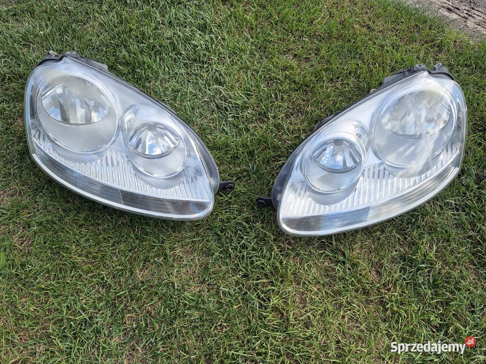 Lampy przednie golf v jetta Dobrodzień