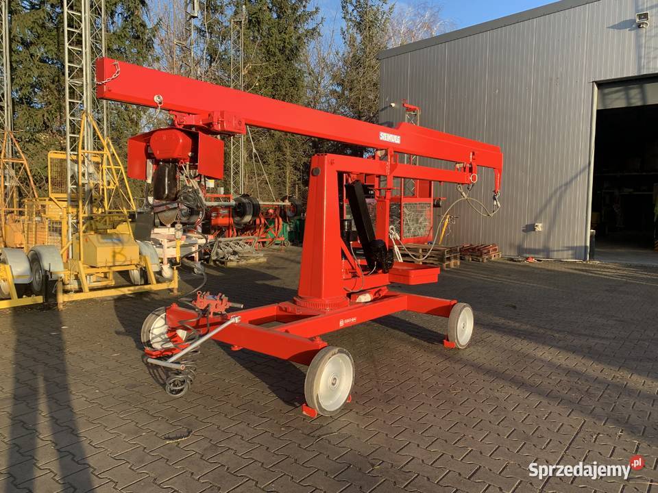 Dźwig Steinweg MK4005 minikran wciągarka Motoryzacja wielkopolskie Ślesin