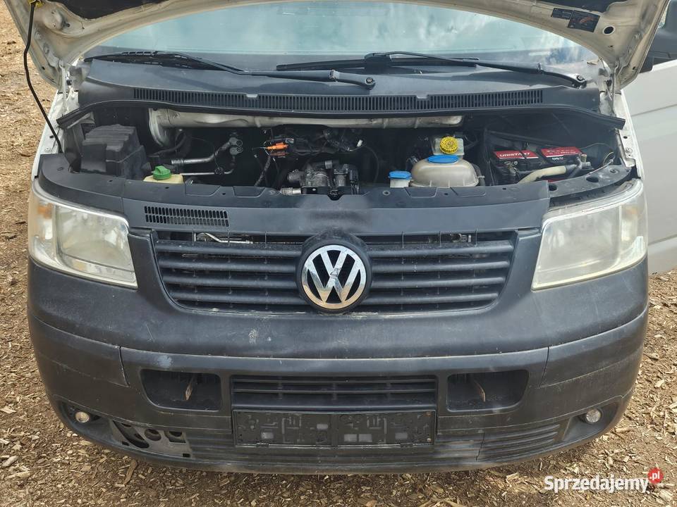 VW Transporter T5 19TDI Klima El Szyby Napęd przednia oś Szamotuły