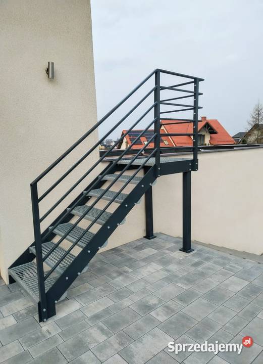 Schody zewnętrzne metalowe Wejherowo i