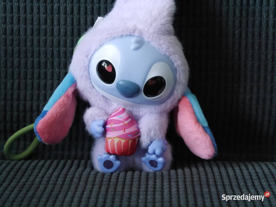 Disney Miniso Maskotka brelok Labubu Stitch niebieski Maskotki