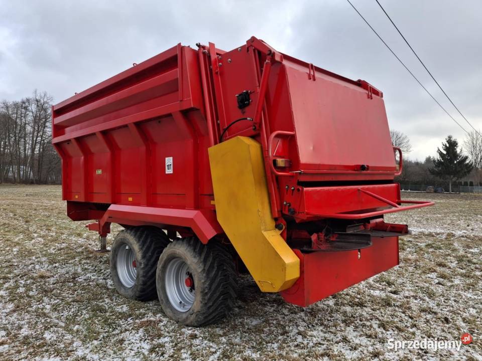 Rozrzutnik obornika Roltrans 10t Klapa Talerze sprzedam