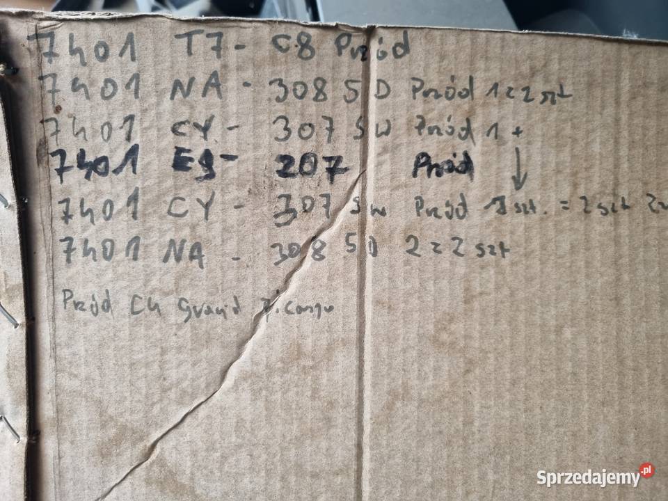 Nowy Oryginalny Zderzak Przód Tył OE Peugeot