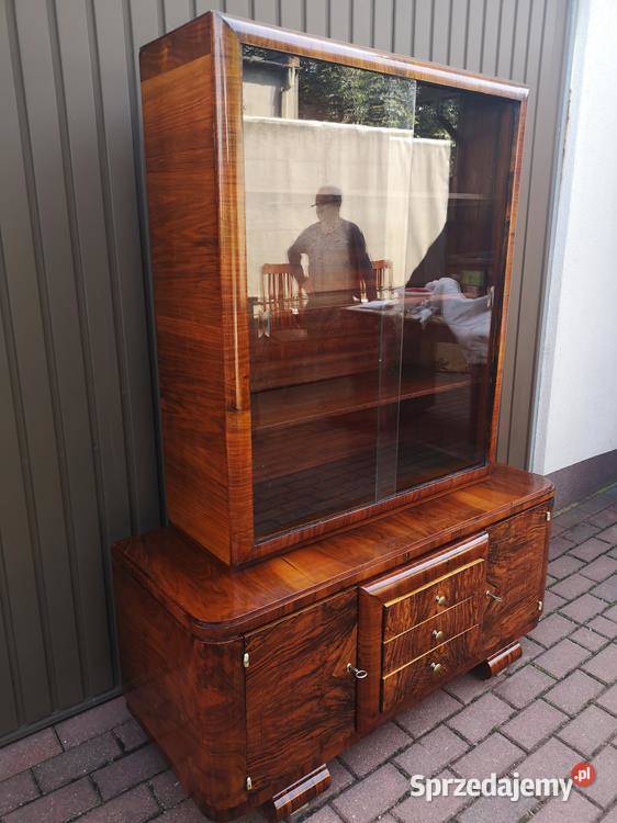 WitrynaSerwantka ARTDECO Politura Orzech Stara Swarzędz sprzedam