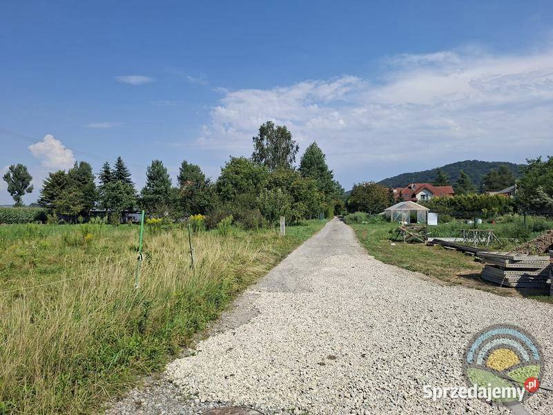 Niegoszowice gm Zabierzów płaska działka 4407 m2 Sprzedaż