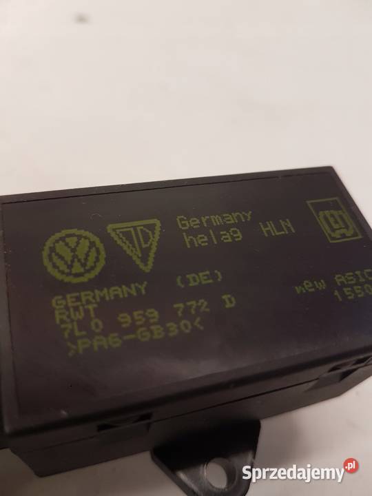 MODUŁ GRZANIA FOTELA AUDI VW SEAT SKODA Przystajń sprzedam