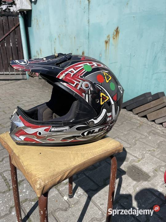 Kask i cuchy na crosa Ruda Śląska