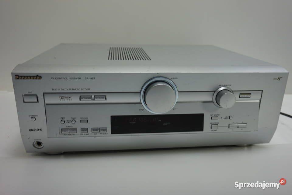 Amplituner Panasonic SAHE7 Wysyłka Amplitunery małopolskie Dąbrowa Tarnowska