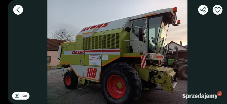 Claas Dominator 108 lubelskie