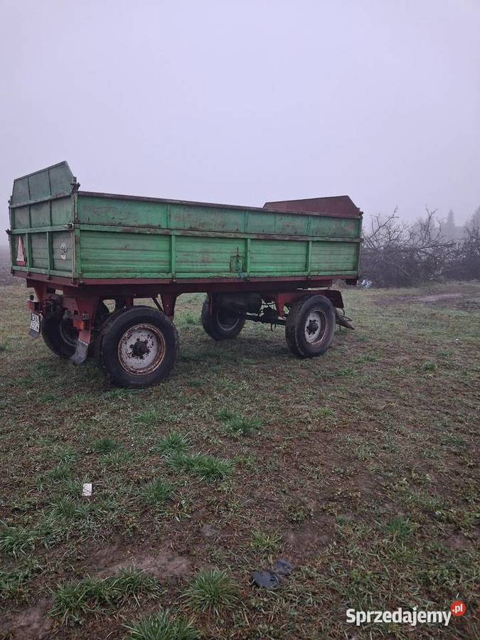 Sprzedam przyczepę d46 wywrotka zarejestrowana Płock
