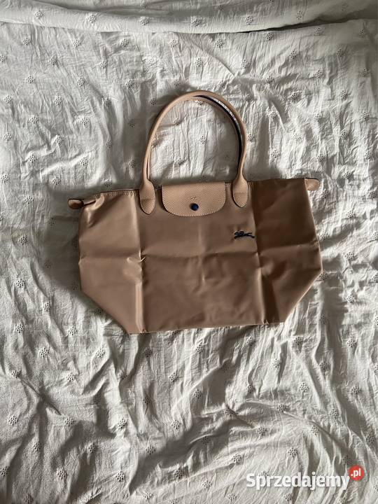 Torba beżowa longchamp L Warszawa