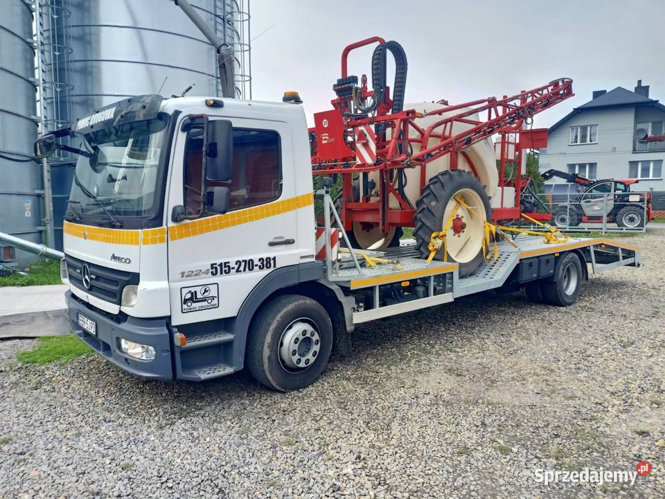 Mercedes Atego 1224 2011 Autolaweta Pomoc łódzkie Dąbrówka Duża