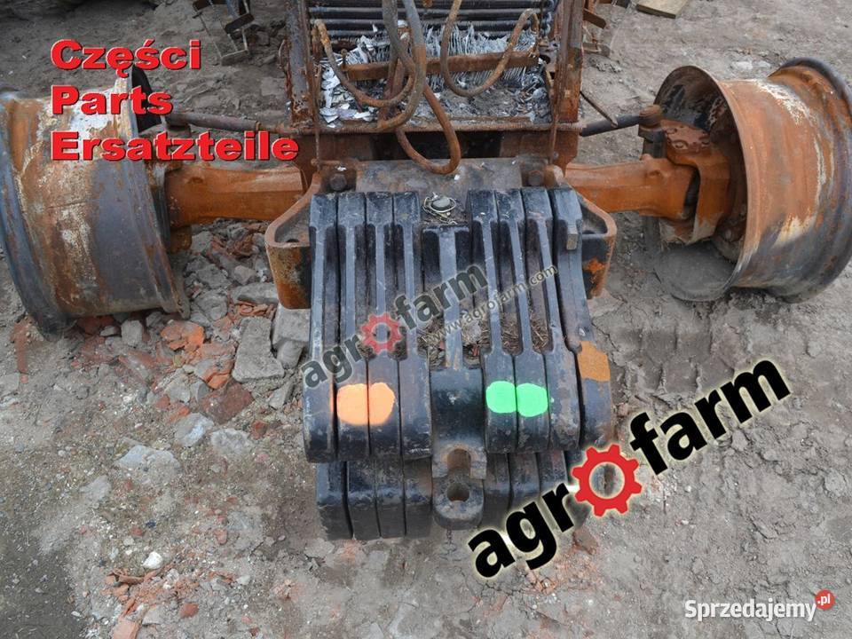 Massey Ferguson 5445 części skrzynia biegów oś Byków sprzedam
