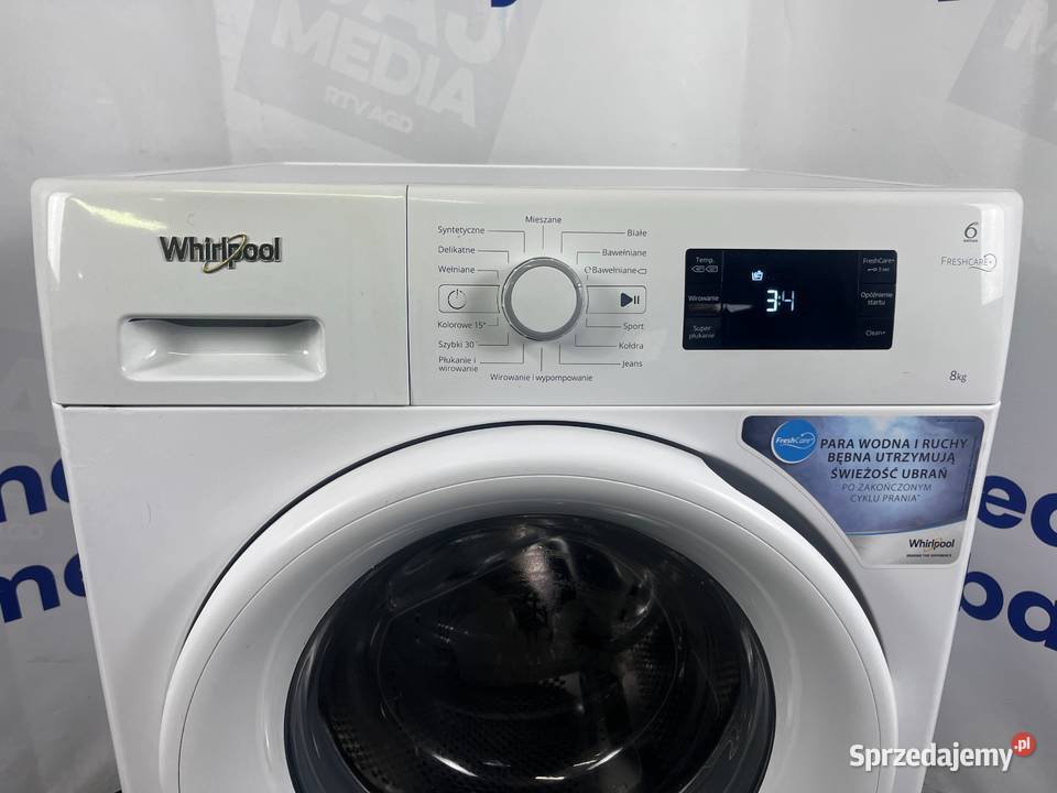 Pralka Whirlpool Energooszczedna 8 1200 ob A Pozostałe Wiejca sprzedam