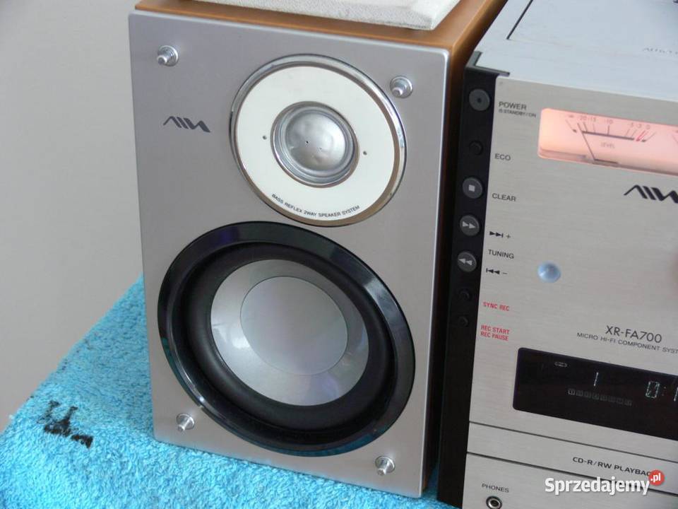 Wieża Aiwa CXLFA700 kolumnyi ładna WYSYŁKA podkarpackie
