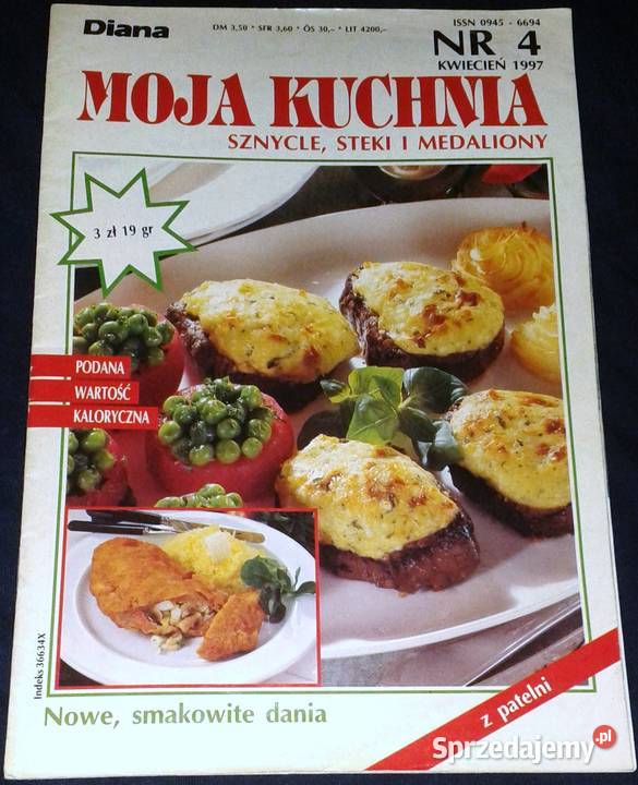 Moja kuchnia Sznycle steki i medaliony 041997 sprzedam