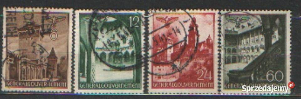 Zn GG Mi 40 3 5 9 kas 1940 Filatelistyka Gliwice