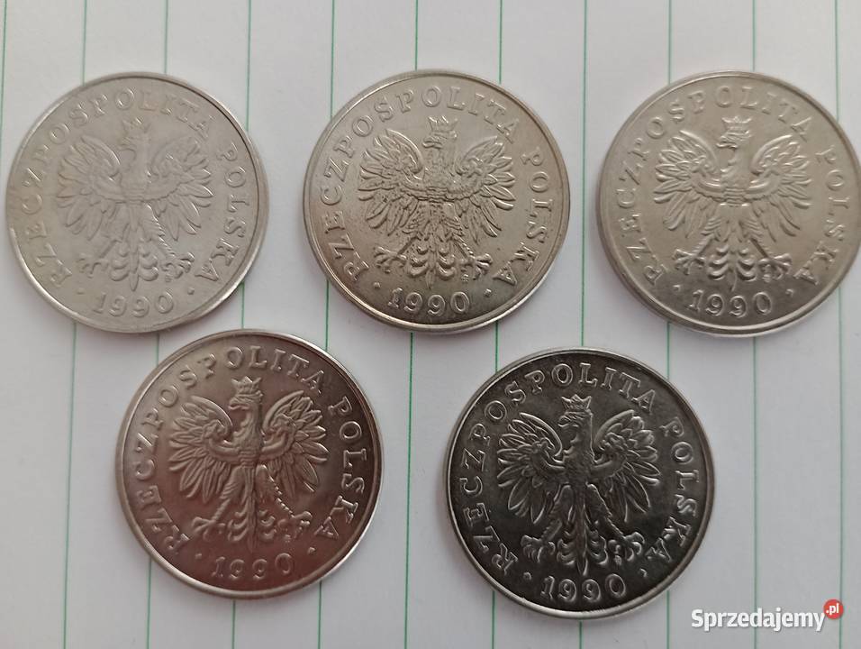 Monety 1990 10000 Solidarność i i 100 Warszawa