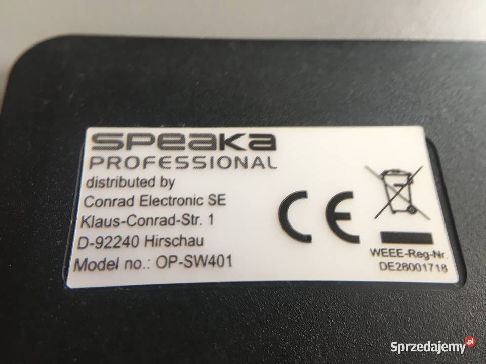 PILOT OPSW401 do Audio Switch Toslink SPDF Szczecinek