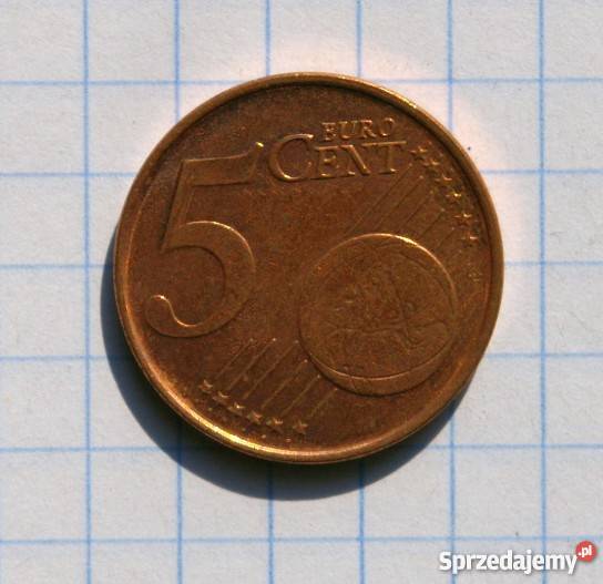 5 CENTÓW 5 EURO CENT 1999 BELGIA Piszczac sprzedam