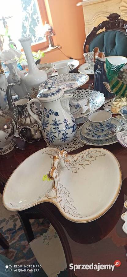 Kabaret duńska Manufaktura Aluminia 18631882 Gdańsk