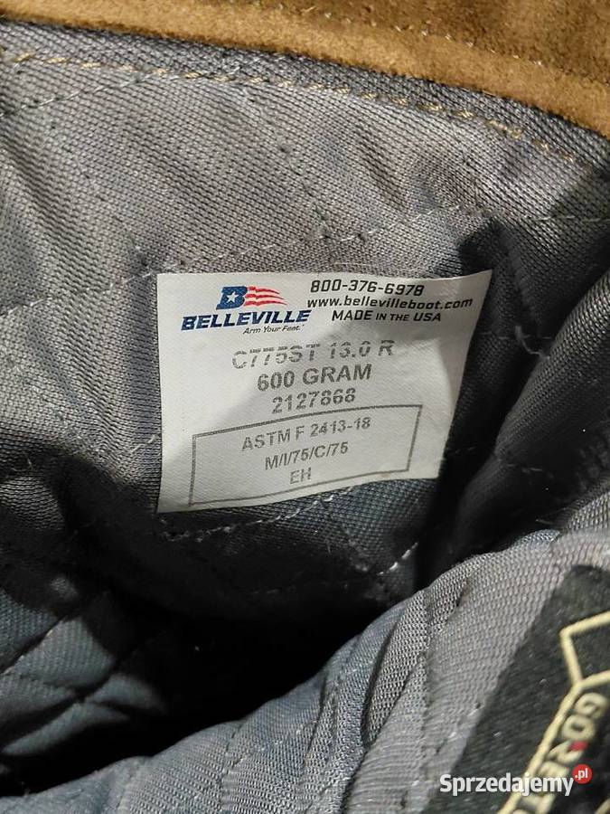 Buty Belleville C775ST Goretex 13R coyote steel Wrocław sprzedam