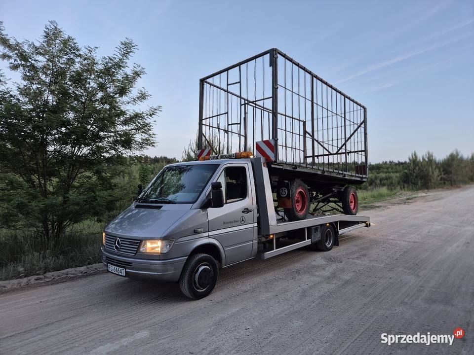 Pomoc drogowa Mercedes Sprinter 412D 4600 dmc lubuskie Gorzów Wielkopolski