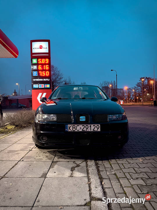 Seat Leon 2003 16 16v benzyna gaz LPG Leon Kraków