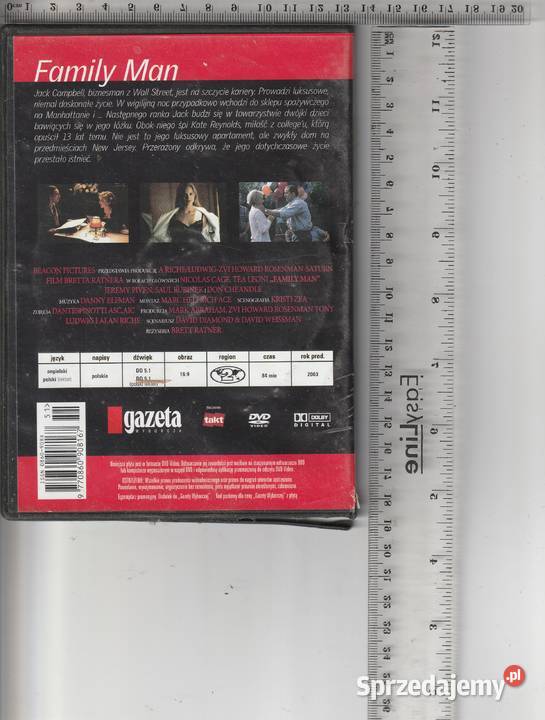 Family Man Nicolas Cage DVD Filmy Pruszków
